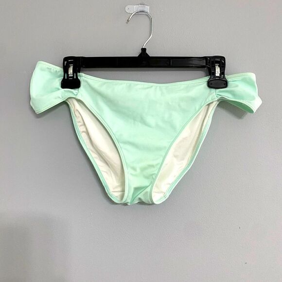 Pink Victoria’s Secret Swim Bikini Bottom Women Size L - Picture 1 of 6